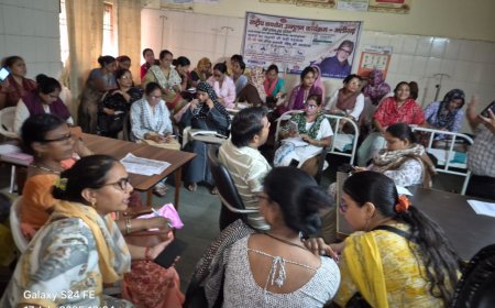 CY-TB वैक्सीन एवं क्षयरोग पर आशा बहनों को दिया गया प्रशिक्षण