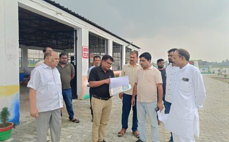 अपर जिलाधिकारी वि0/रा0 ने नगर पालिका परिषद बिलरियागंज का किया निरीक्षण