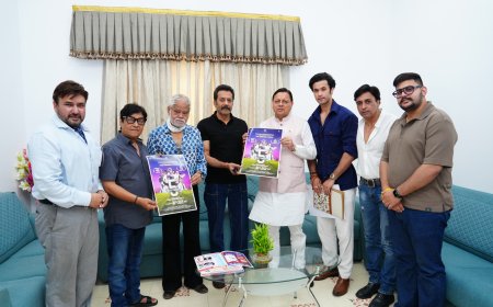 सीएम धामी ने हिंदी फ़िल्म “5 सितम्बर“ का पोस्टर किया लॉन्च