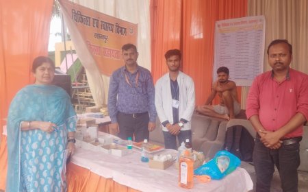 स्वास्थ्य सेवा देने के लिए कांवड मार्ग पर 22 चिकित्सा शिविरों सहित 172 कर्मियों की लगाई गयी ड्यूटी