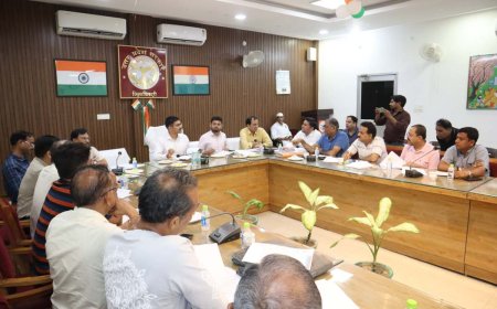 जिलाधिकारी की अध्यक्षता में आयोजित हुई जिला उद्योग बंधु की बैठक