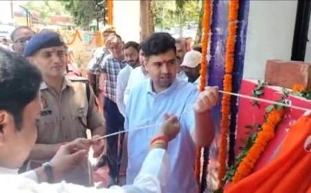 कोतवाली देहात की चहारदीवारी का हुआ लोकार्पण