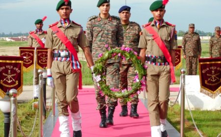 सैनिक स्कूल अमेठी में मनाया गया कारगिल विजय दिवस