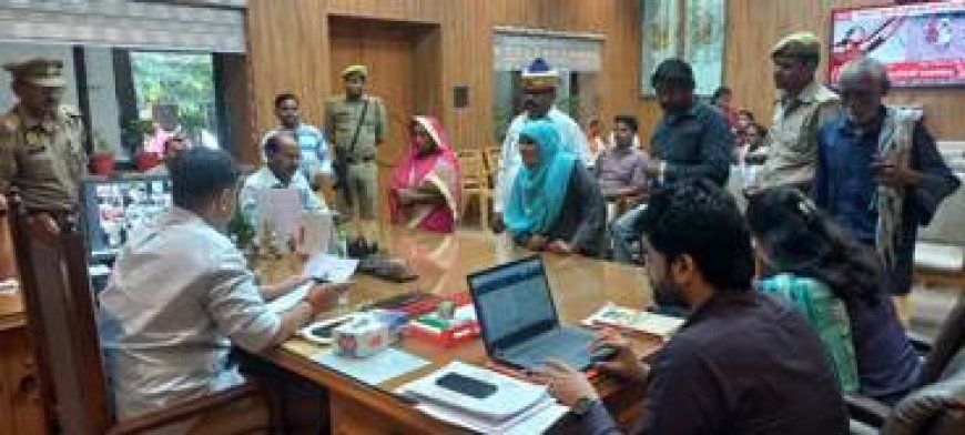 जन सुनवाई में बड़ी संख्या में लोगों को मिला कल्याणकारी योजनाओं का लाभ