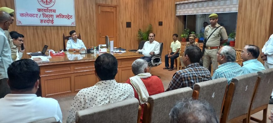 जिलाधिकारी ने की आईएमए की जिला इकाई के साथ बैठक