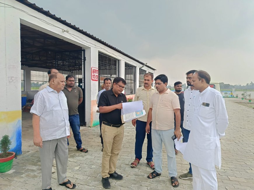 अपर जिलाधिकारी वि0/रा0 ने नगर पालिका परिषद बिलरियागंज का किया निरीक्षण