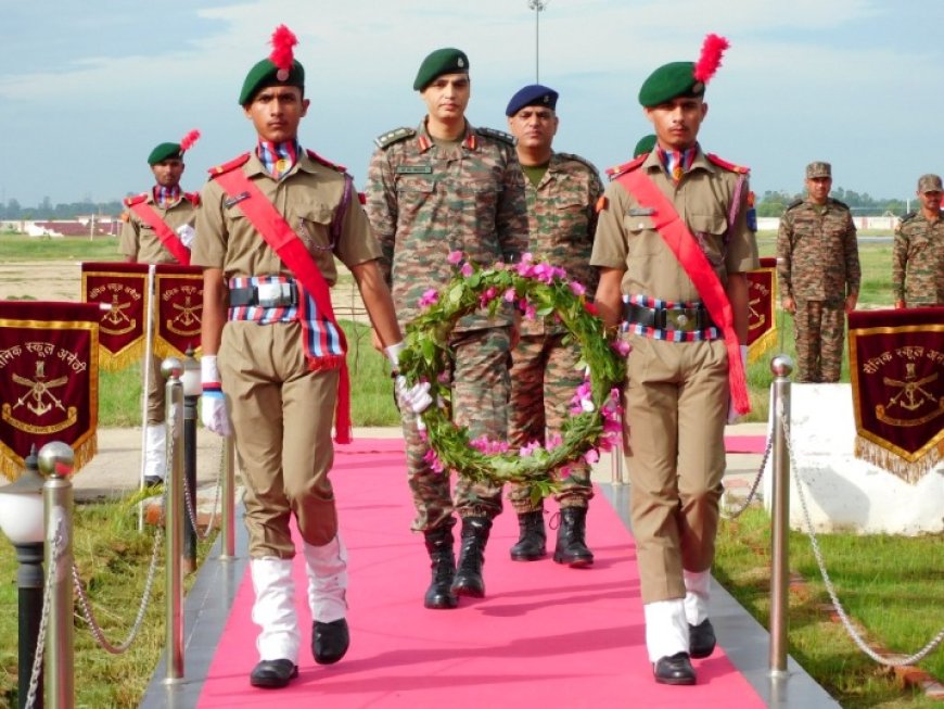 सैनिक स्कूल अमेठी में मनाया गया कारगिल विजय दिवस