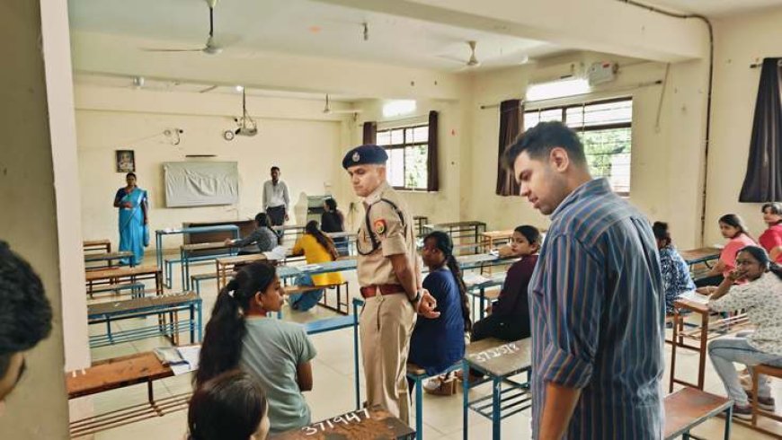 आरओ/एआरओ परीक्षा शांतिपूर्वक सम्पन्न