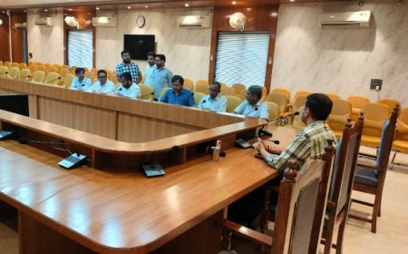 जिलाधिकारी ने नेडा व विद्युत विभाग के अधिकारियों के साथ की बैठक