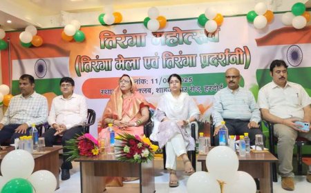 स्टेट्स क्लब मे किया गया भव्य तिरंगा प्रदर्शनी का आयोजन