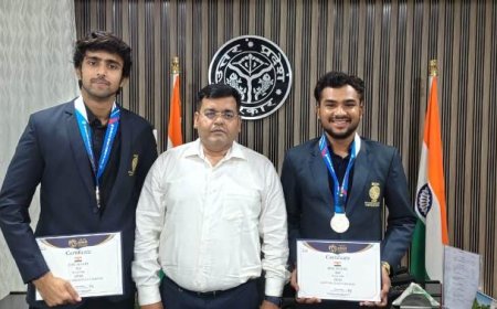 एएमयू के दो छात्रों ने एशिया रोलर स्केटिंग चैम्पियनशिप में जीता रजत पदक