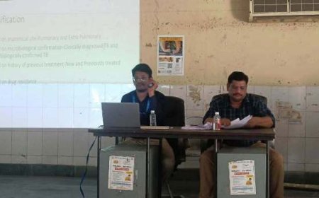 मलखान सिंह जिला चिकित्सालय में टीबी प्रशिक्षण कार्यशाला का हुआ आयोजन