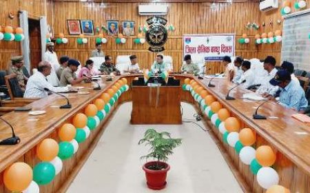 डीएम की अध्यक्षता में सम्पन्न हुई जिला सैनिक बन्धु की बैठक