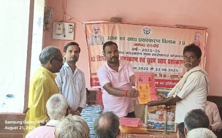 मुख्यमंत्री खाद्य प्रसंस्करण ग्राम स्वरोजगार योजना का किया गया शुभारम्भ