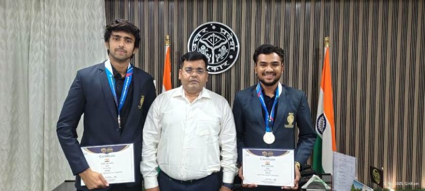 एएमयू के दो छात्रों ने एशिया रोलर स्केटिंग चैम्पियनशिप में जीता रजत पदक