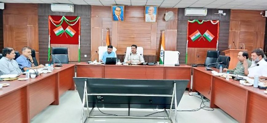 जिलाधिकारी की अध्यक्षता में आयोजित हुई जिला आयुष समिति की बैठक