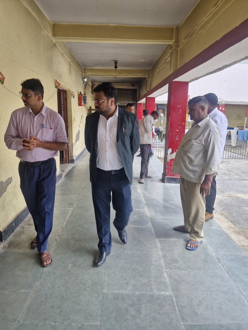 पर्यवेक्षण समिति द्वारा बाल सम्प्रेक्षण गृह का किया गया निरीक्षण