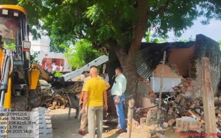 मुख्य गंगा नहर पर बुलडोजर की गड़गड़ाहट, अवैध कब्जे ध्वस्त