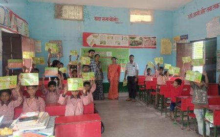 प्राथमिक विद्यालय असैदापुर में चाइल्ड हेल्पलाइन 1098 द्वारा जागरूकता कार्यक्रम आयोजित