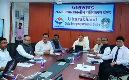 सीएम धामी ने की प्रदेशभर में अतिवृष्टि से प्रभावित क्षेत्रों की समीक्षा