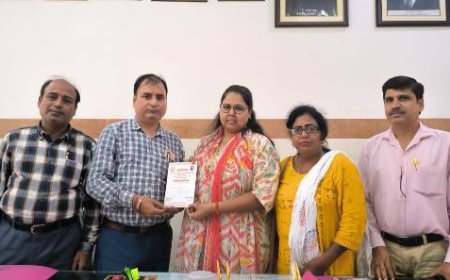 प्रतिनिधि मंडल ने लखनऊ दुग्ध उत्पादक सहकारी संघ की अध्यक्ष से की मुलाकात, पंडित दीनदयाल उपाध्याय जयंती व सम्मान समारोह कार्यक्रम के लिए किया आमंत्रित