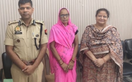 मिशन शक्ति 5.0 के शुभारंभ पर आंगनबाड़ी कार्यकत्री चन्द्रकला हुई सम्मानित