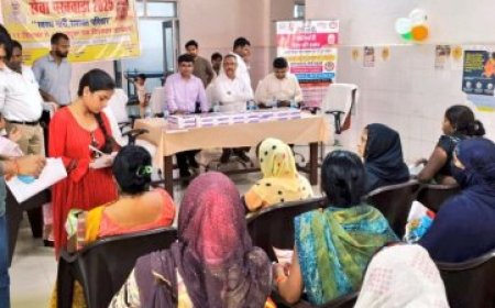 सेवा पखवाड़ा के अंतर्गत जिला अस्पताल में कन्या जन्मोत्सव व जागरूकता कार्यक्रम हुआ आयोजित