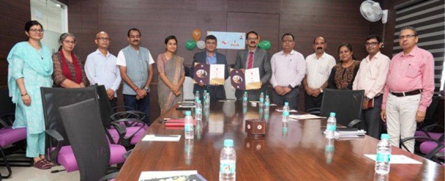 यूपीएसआईएफएस लखनऊ एवं नेशनल एकेडमी ऑफ़ डायरेक्ट टैक्स के मध्य एमओयू हस्ताक्षरित