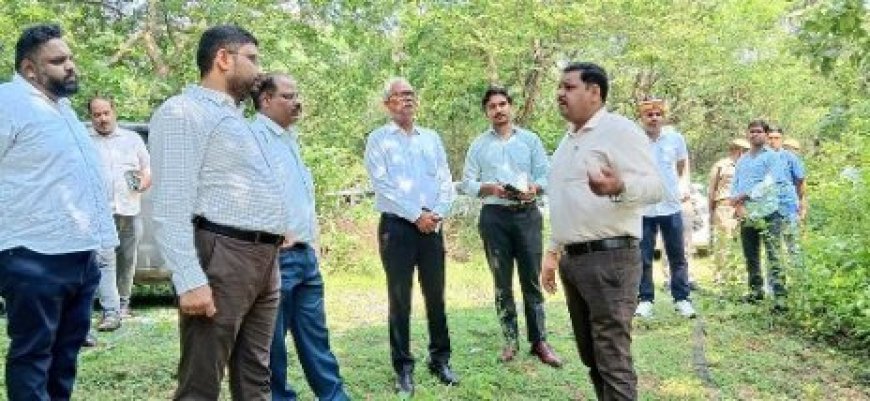 जिलाधिकारी संग इको-टूरिज्म बोर्ड की टीम ने किया कादूनाला वेटलैंड का निरीक्षण