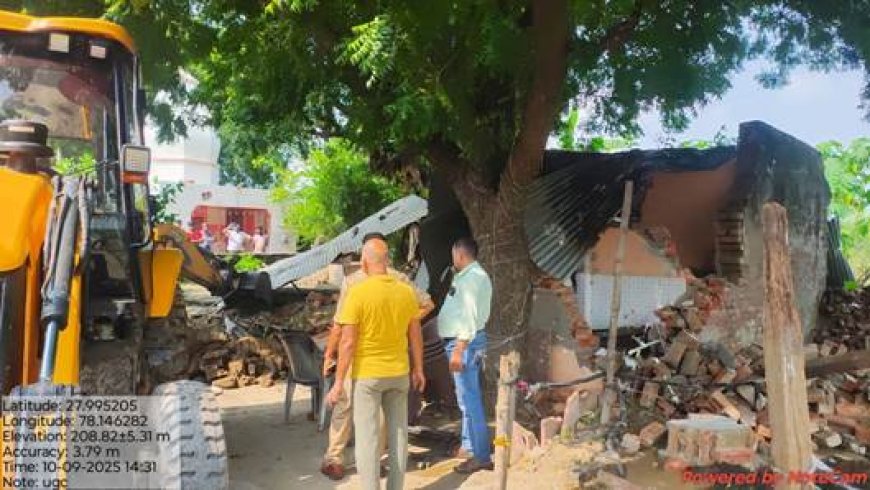 मुख्य गंगा नहर पर बुलडोजर की गड़गड़ाहट, अवैध कब्जे ध्वस्त