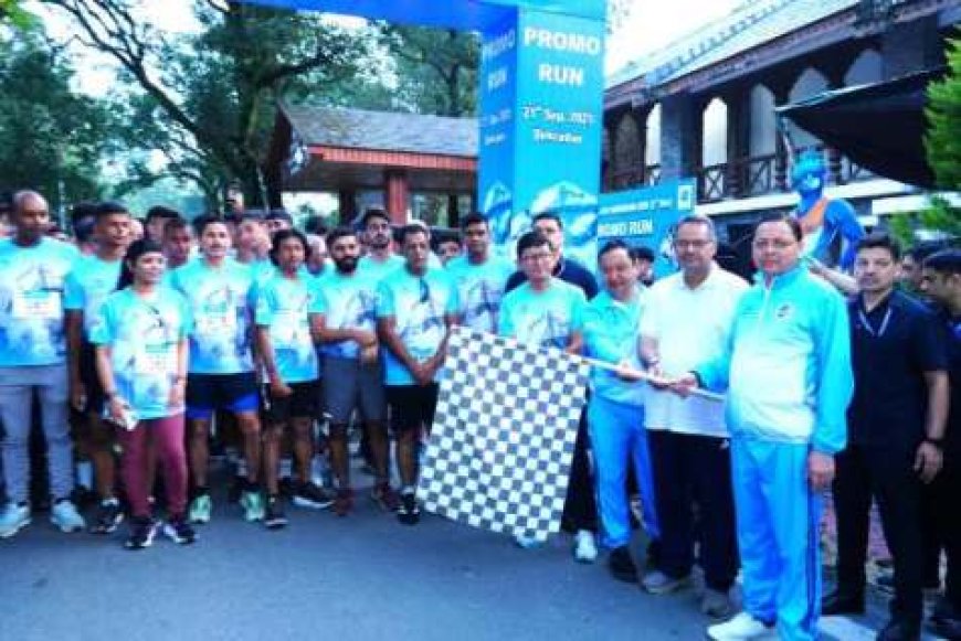 सीएम धामी ने आदि कैलाश परिक्रमा रन (अल्ट्रा मैराथन) प्रोमो रन का किया फ्लैग ऑफ