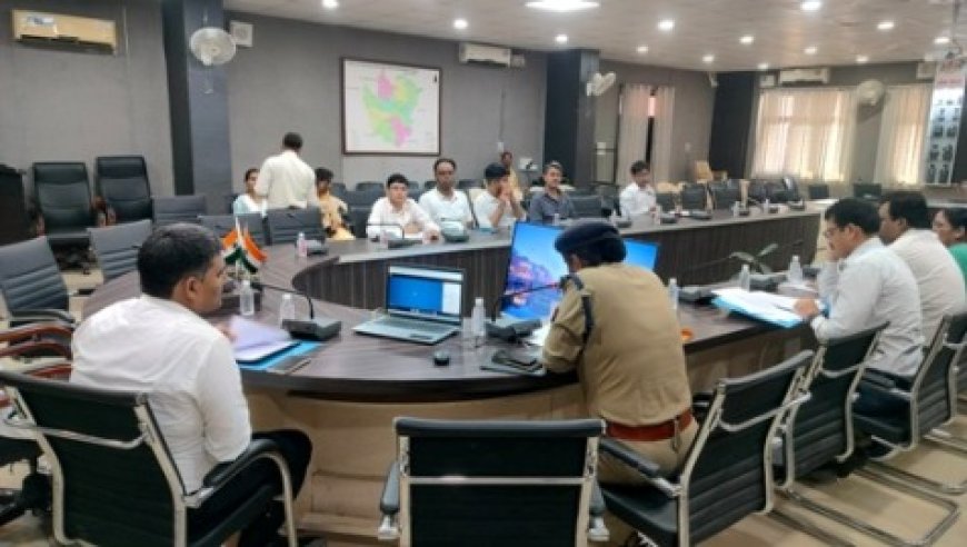 अपर जिलाधिकारी प्रशासन ने स्वापक नियंत्रण के सम्बन्ध में की समीक्षा