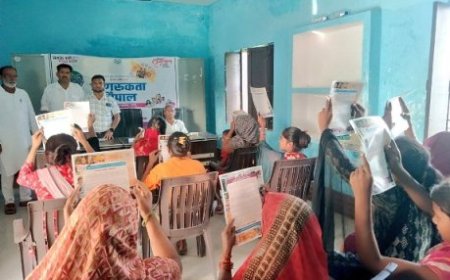 मिशन शक्ति अभियान के अंतर्गत ग्राम नरौली में महिलाओं को दी गई कानूनी एवं सामाजिक अधिकारों की जानकारी