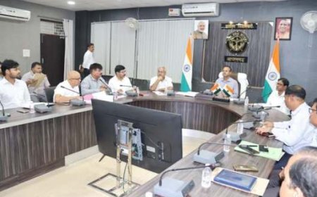 जिलाधिकारी ने की जन सुनवाई पोर्टल पर प्राप्त शिकायतों के निस्तारण की समीक्षा