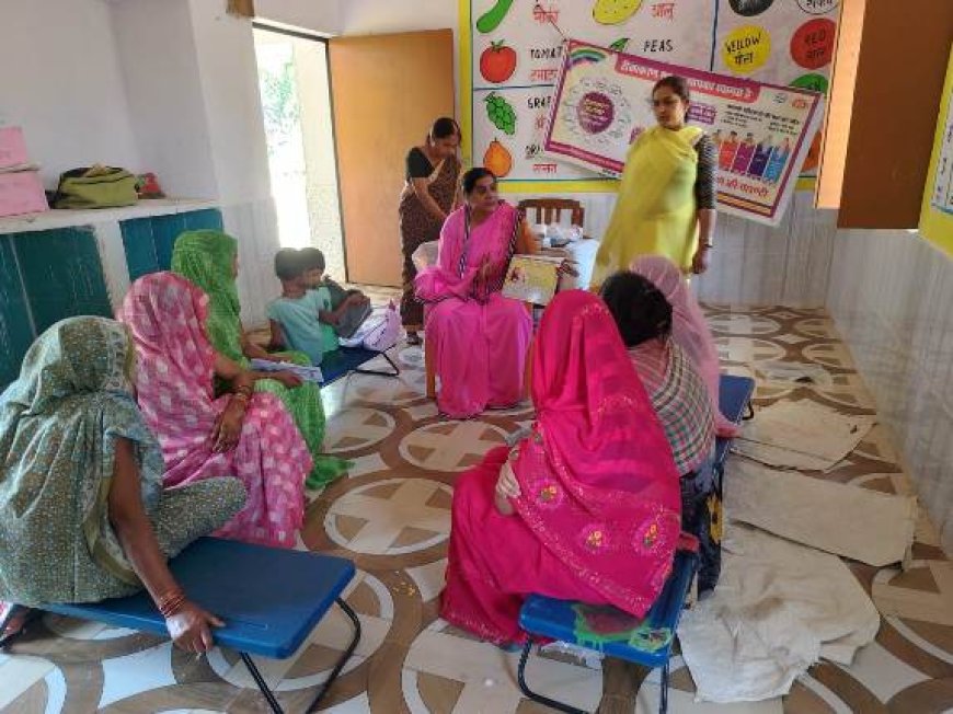 छोटी थाली में बड़ा बदलाव, पयागपुर की ममता में दिखा मातृत्व पोषण का असर