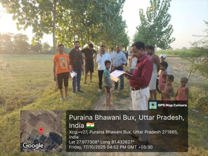 धारा-24 के लम्बित वादों के निस्तारण हेतु गांव गांव-पहुंच रही हैं राजस्व टीमें