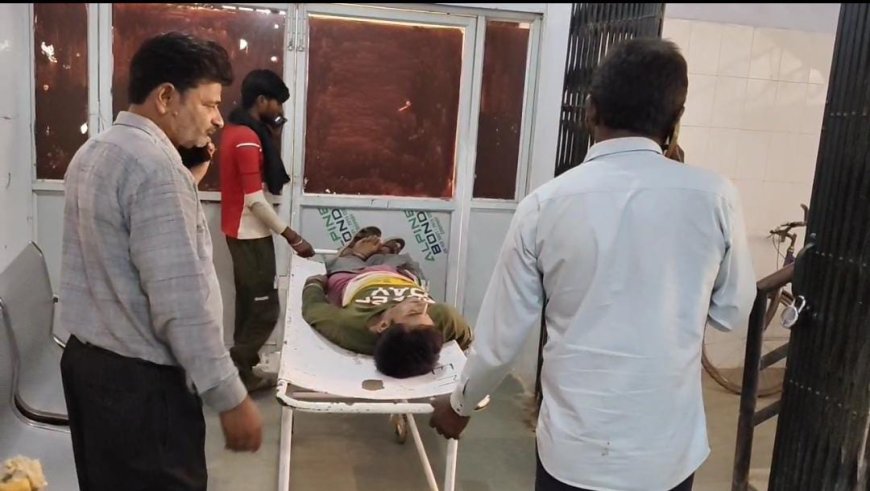 हार्वेस्टर से गिरकर चालक की हुई मौत