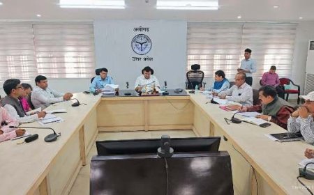 जिलाधिकारी ने की पीएम सूर्यघर मुफ्त बिजली योजना की समीक्षा