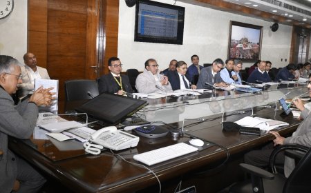 मुख्य सचिव की अध्यक्षता में राज्य पेयजल एवं स्वच्छता मिशन की शीर्ष समिति की पांचवीं बैठक संपन्न