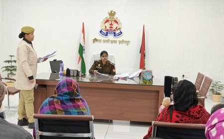 एसपी ने जनसुनवाई कर फरियादियों की सुनी समस्याएं