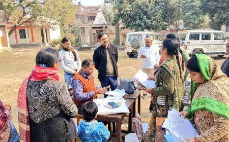 ईआरओ/एईआरओ, सुपरवाइजर सहित वरिष्ठ अधिकारियों द्वारा मतदेय स्थलों का किया निरीक्षण