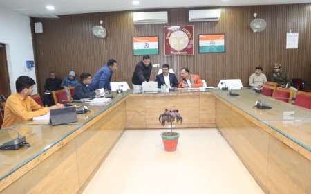 विधायक नगर एवं जिलाधिकारी के समक्ष किया गया पर्यटन विभाग की नवीन कार्ययोजना की परियोजनाओं का प्रस्तुतीकरण