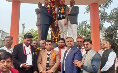 सविता समाज युवा संस्थान द्वारा धूमधाम से मनाई गई भारत रत्न महान जननायक कर्पूरी ठाकुर जी की जयन्ती