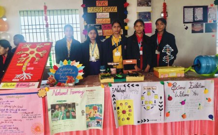 गणतंत्र दिवस पर जगत पब्लिक स्कूल में विज्ञान प्रदर्शनी का हुआ आयोजन