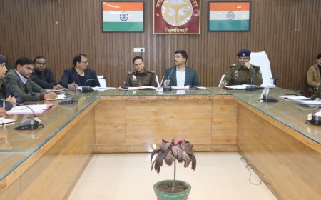 डीएम- एसएसपी ने संत रविदास जयंती की तैयारियों के संबंध में की बैठक