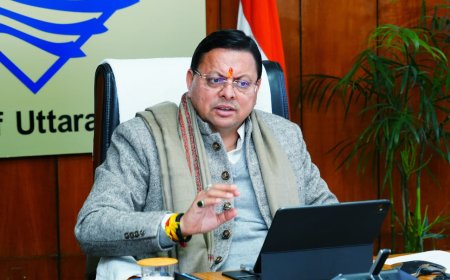 सीएम धामी ने की सिंचाई परियोजनाओं के अन्तर्गत रिवर प्रोटक्शन कार्य एवं डीसिल्टिंग की प्रगति की समीक्षा