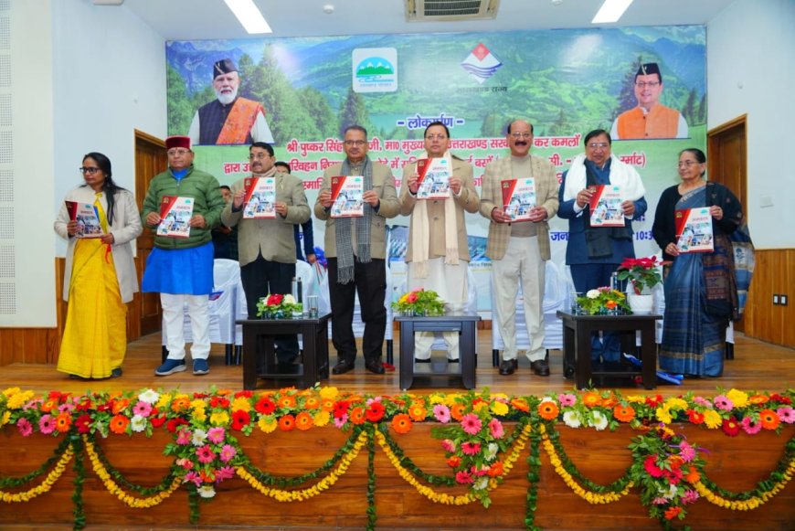 उत्तराखंड परिवहन निगम के बेड़े में 100 नई बसें शामिल, सीएम धामी ने किया फ्लैग ऑफ