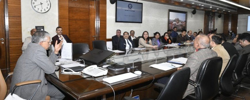 मुख्य सचिव की अध्यक्षता में राज्य स्तरीय जनगणना समन्वय समिति (एसएलसीसीसी) की द्वितीय बैठक सम्पन्न