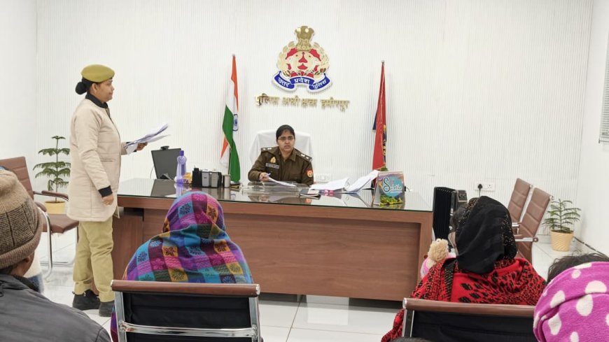 एसपी ने जनसुनवाई कर फरियादियों की सुनी समस्याएं