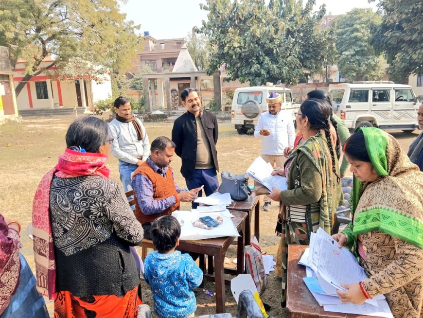 ईआरओ/एईआरओ, सुपरवाइजर सहित वरिष्ठ अधिकारियों द्वारा मतदेय स्थलों का किया निरीक्षण